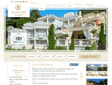 Tablet Screenshot of enavlionhotel.com